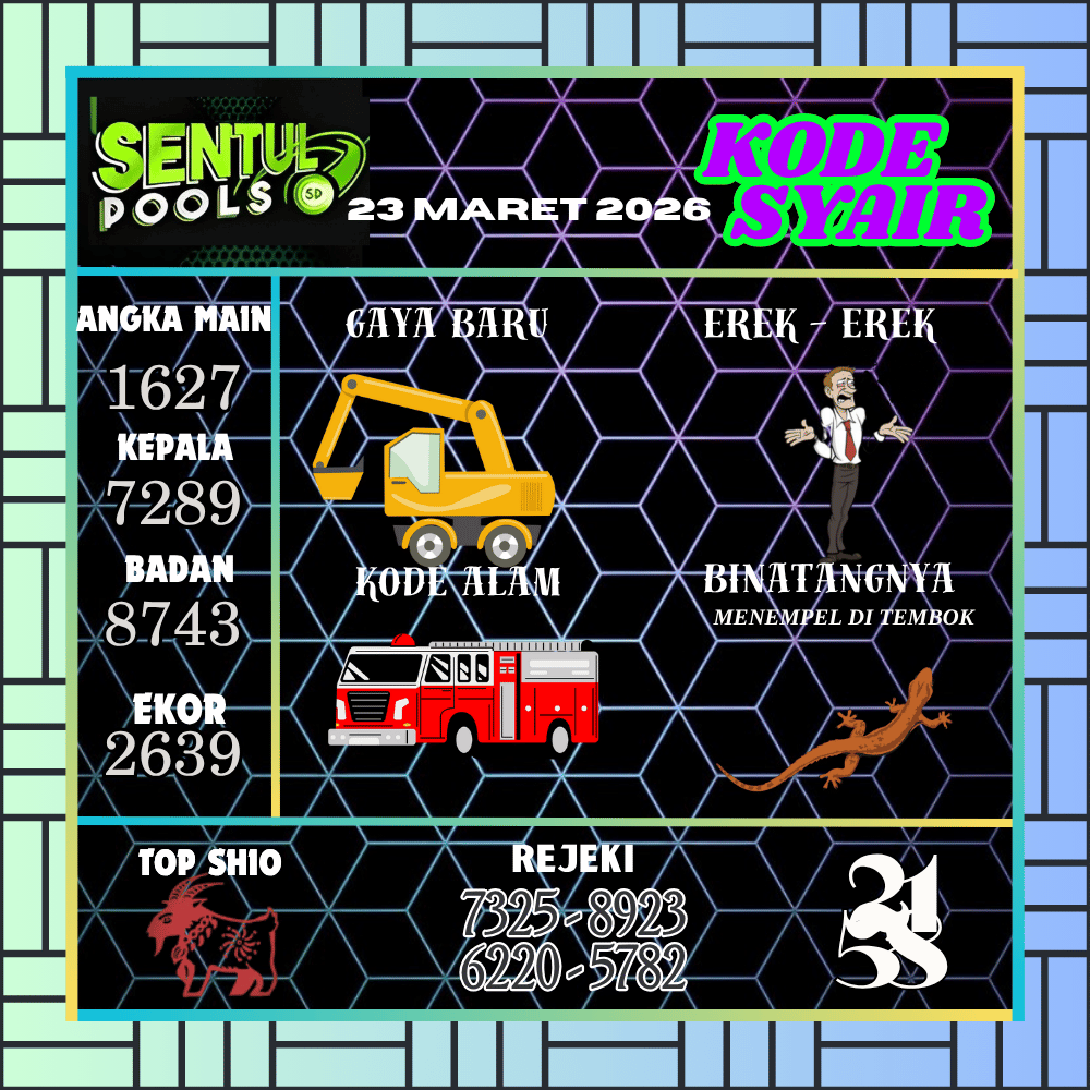 Kode Syair Sentul Pools Maret 2026