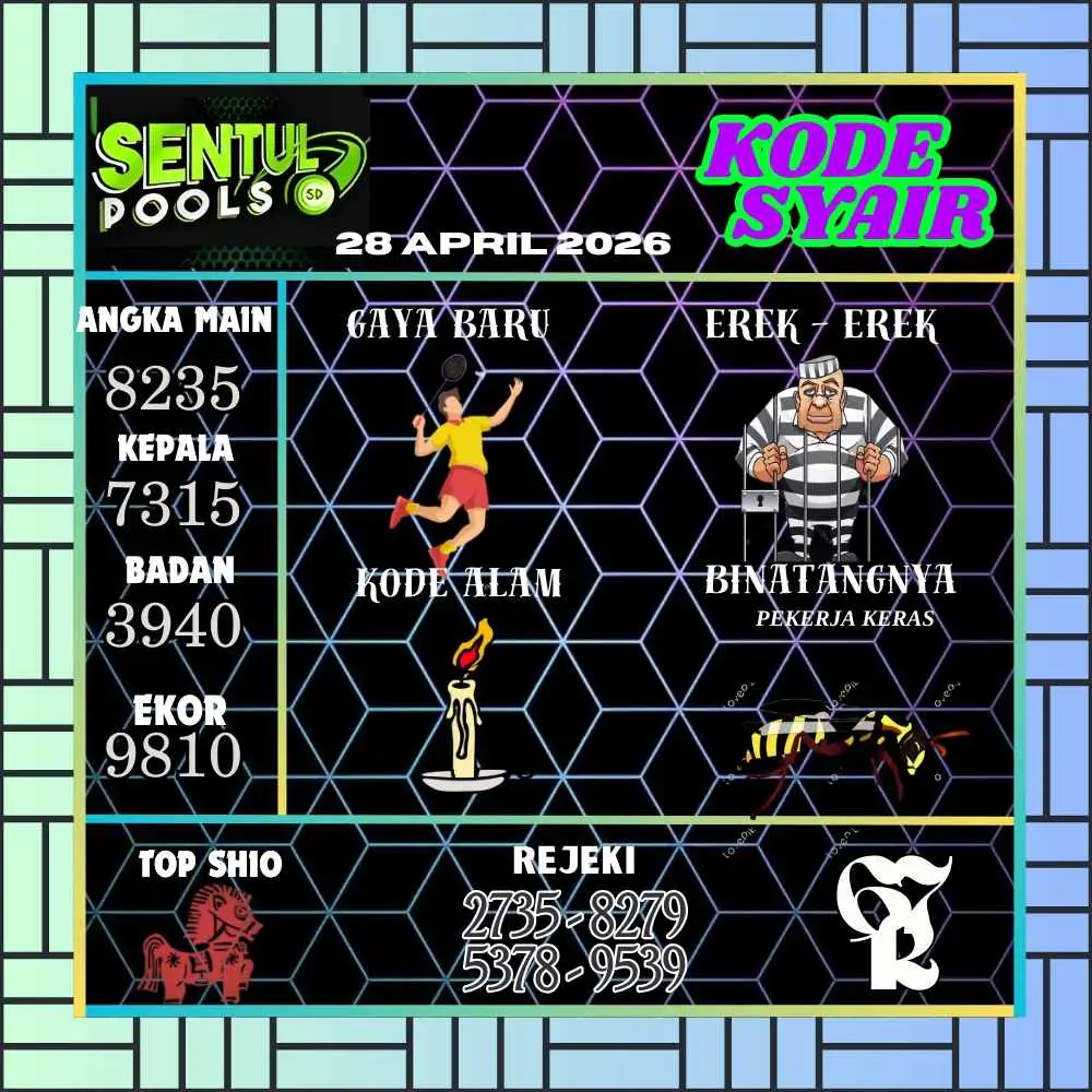 Kode Syair Sentul Pools April 2026
