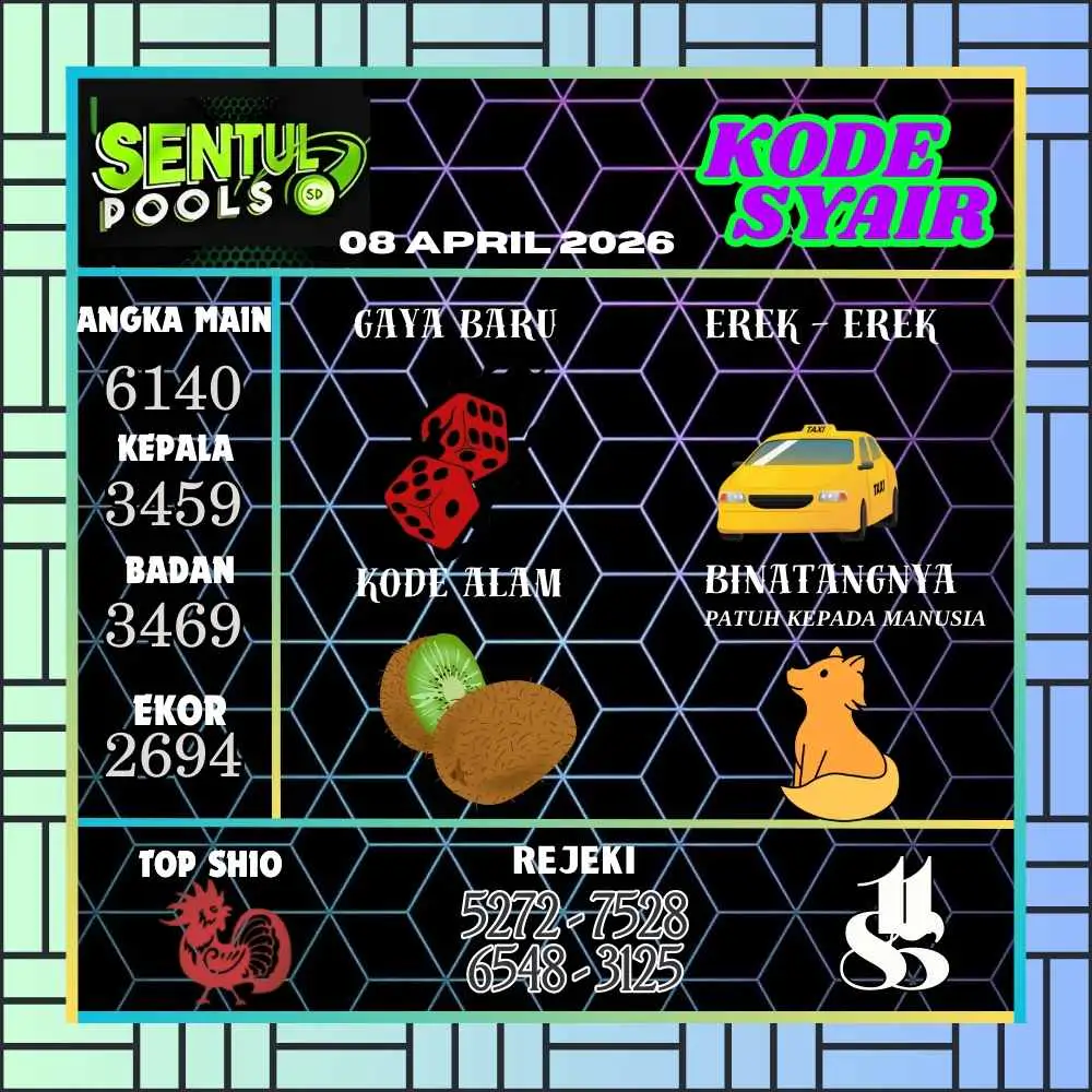 Kode Syair Sentul Pools April 2026
